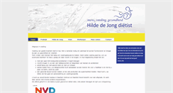 Desktop Screenshot of hildedejong.nl